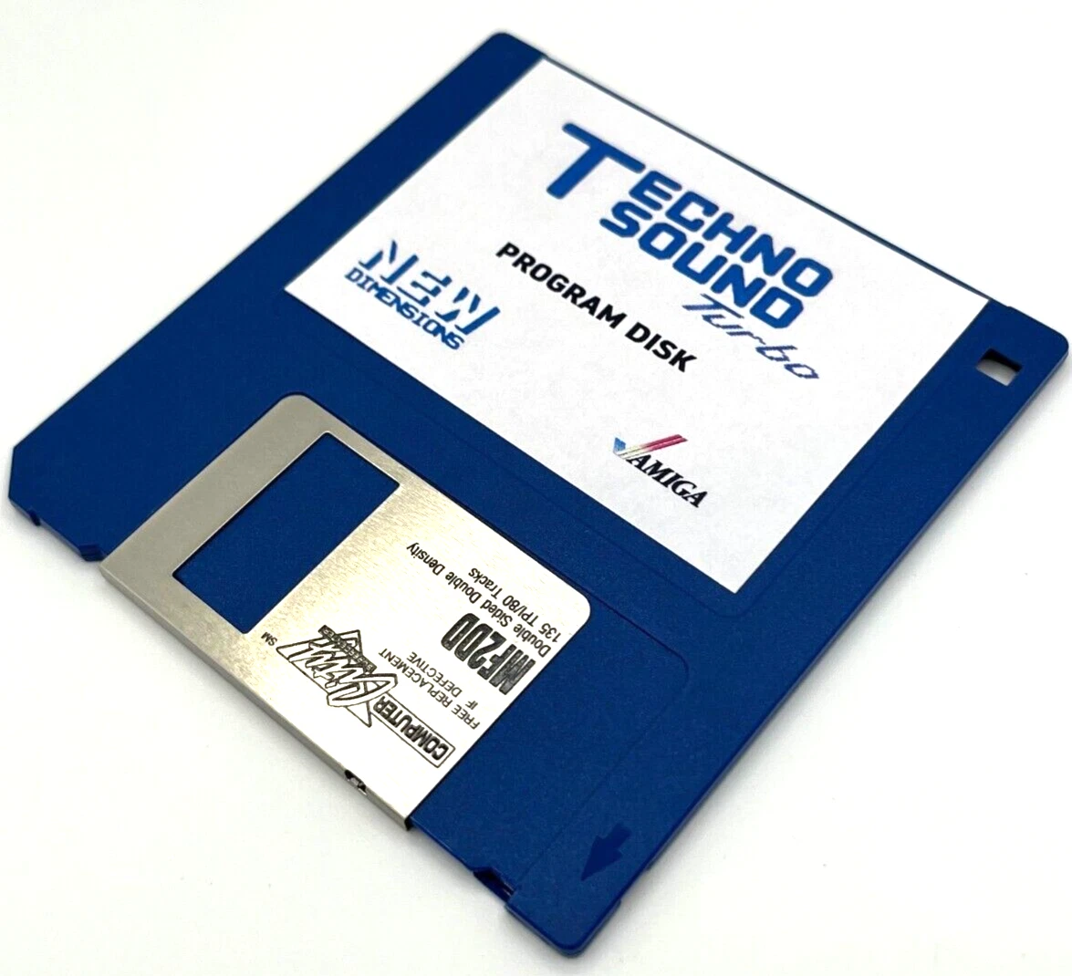 Technosound Turbo Sound Sampler for Commodore Amiga - Black Case thumbnail 7